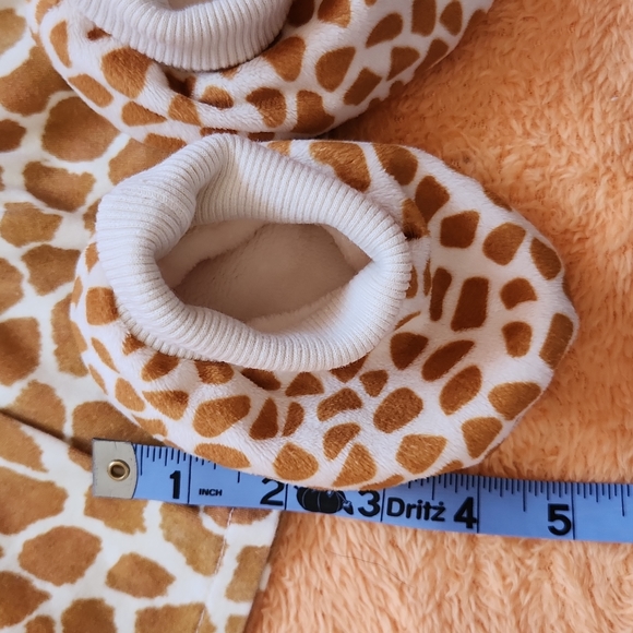 Baby leopard skirt and booties, sz 6-18 months - Picture 11 of 11
